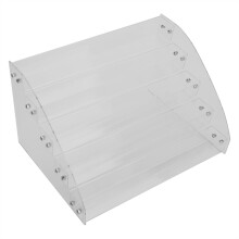 5-Layer Clear Acrylic Display Stand Organizer