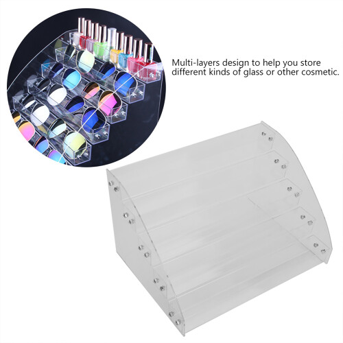 5-Layer Clear Acrylic Display Stand Organizer 2