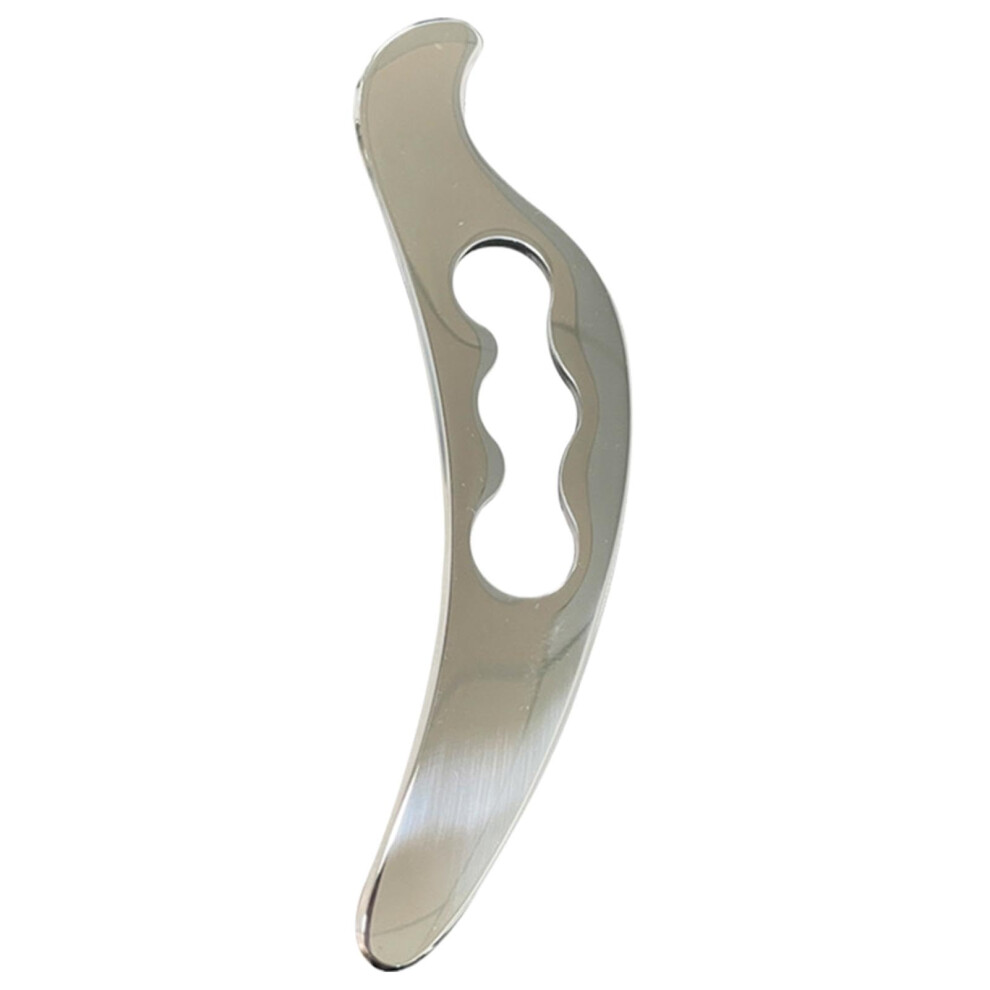 Body Massage Tool 304 Stainless Steel Scraping Board, Face Muscles Scrapers, Body Massage Plate for Arms and Neck