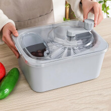 Lettuce Spinner Dryer 360-Degree Fruit Washing Spinner With Compact Bowl And Colander Easy To Clean