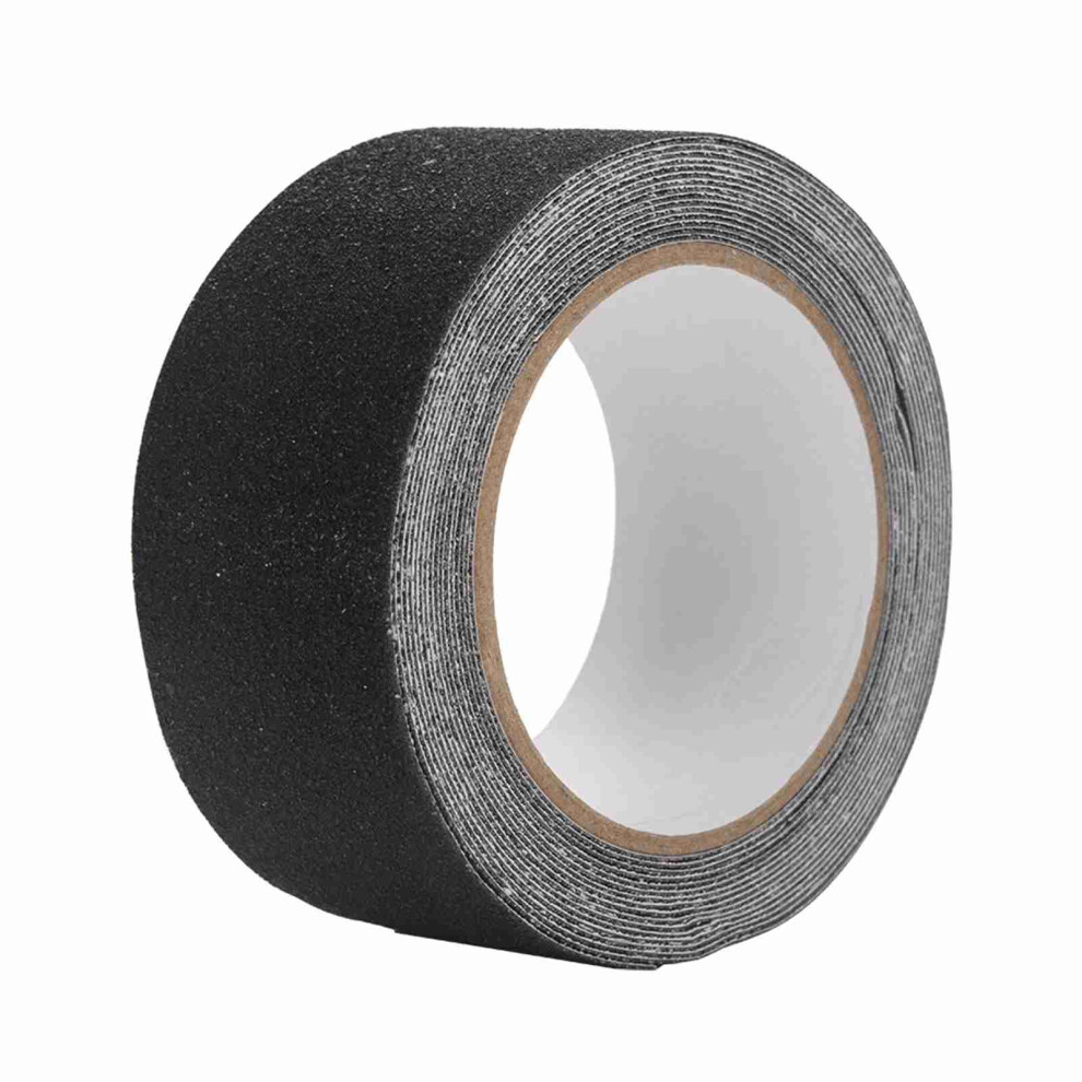 5M*5Cm Pvc Non Slip Anti Skid Tape Stair Step Floor Safety Black 685922102492