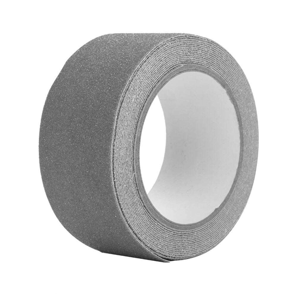 5M*5Cm Pvc Non Slip Anti Skid Tape For Stair Step Floor Safety (Gray) 685922102539