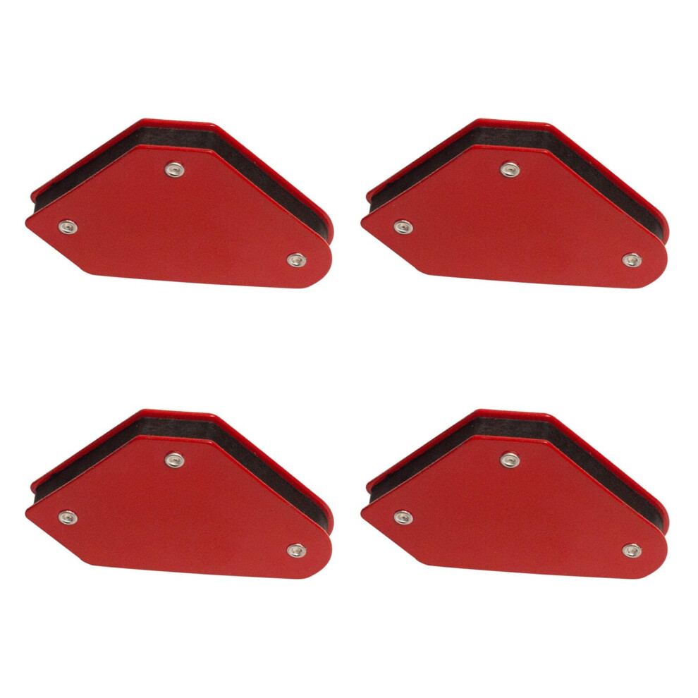 Welding Magnet Holder 4-Piece Set For 45/90/135-Degree Positioning, Magnetic Welding Clamp Set 9393856210435