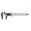 Digital Caliper Extra Large LCD Inside Outside Depth Steps (Silver) 1