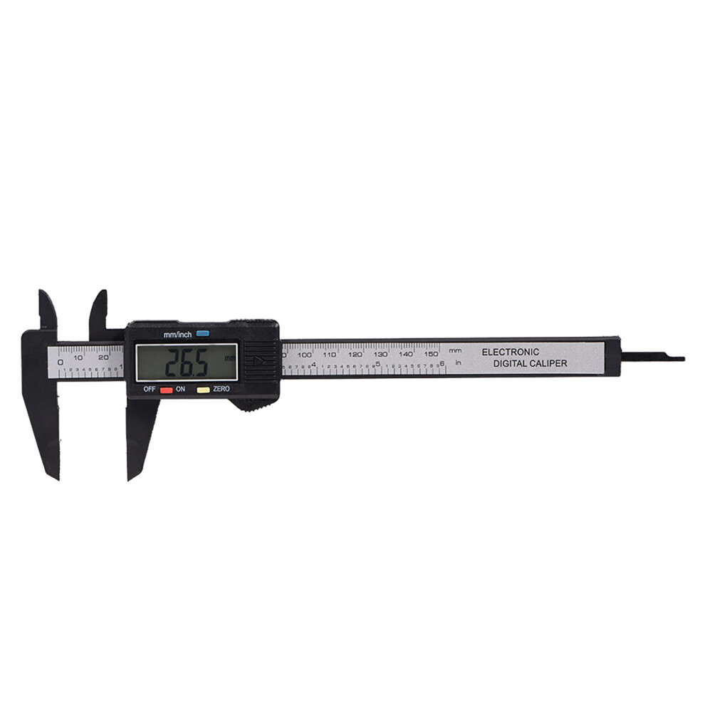 Digital Caliper Extra Large Lcd Inside Outside Depth Steps (Black) 685922102997