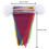 150pcs Colorful Pennant Bunting Triangle Flags 3