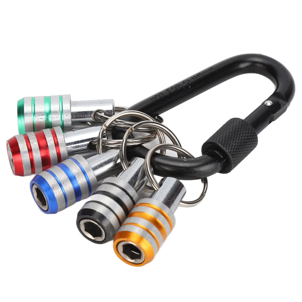 Hex Shank Keychain Extension Bar Screwdriver Bit Set 1/4In Quick Release For Drill Bits Workshop Use 9393856210572
