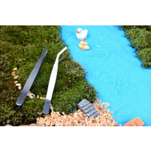 12cm Stainless Steel Tweezers Straight Head Gardening Tool