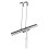Stainless Steel Window Squeegee Car Windshield Cleaner with Hook 2