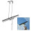 Stainless Steel Window Squeegee Car Windshield Cleaner with Hook 4