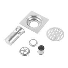 Thickened Stainless Steel Shower Kitchen Drain Grate Anti Odor