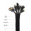 Neoprene Cable Concealer 100cm Wire Organizer for TV Computer Fridge 3