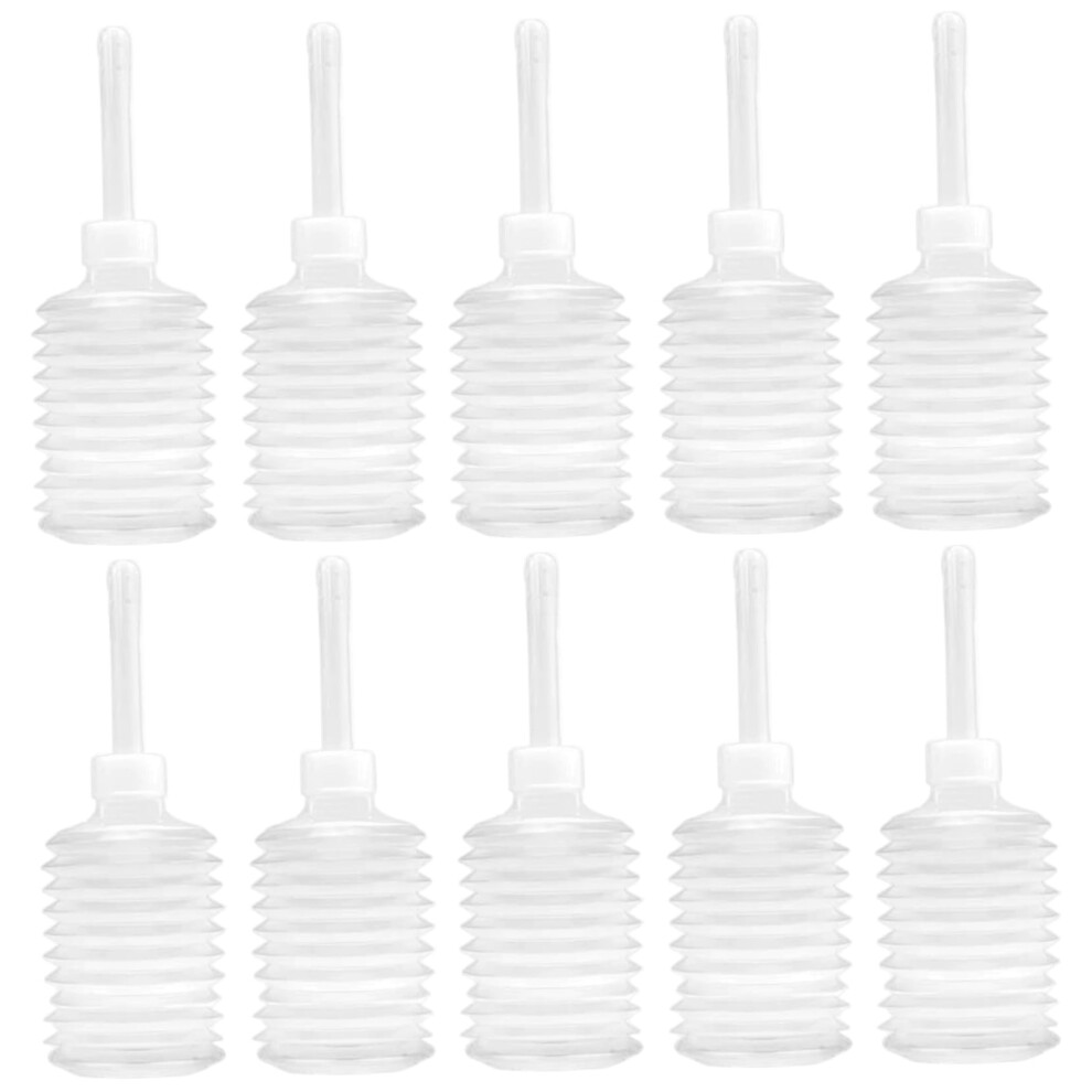 Douche Bottle 10 Pack 200Ml Disposable Vaginal Anal Applicator Eco-Friendly Flexible Butt Cleaner For Women And Men
