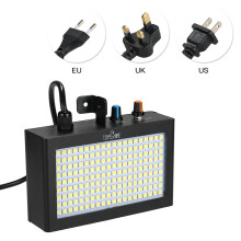 180 LEDs Strobe Flash Lamp Portable Sound Control Adjustable