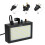 180 LEDs Strobe Flash Lamp Portable Sound Control Adjustable 1
