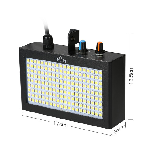 180 LEDs Strobe Flash Lamp Portable Sound Control Adjustable 2