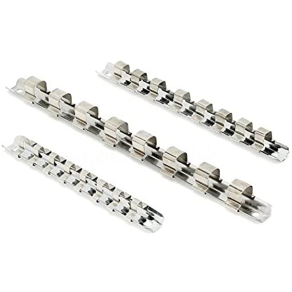 Carbon Steel 8 Socket Rack Divider Rail Tray Holder(1/4") 685922109033