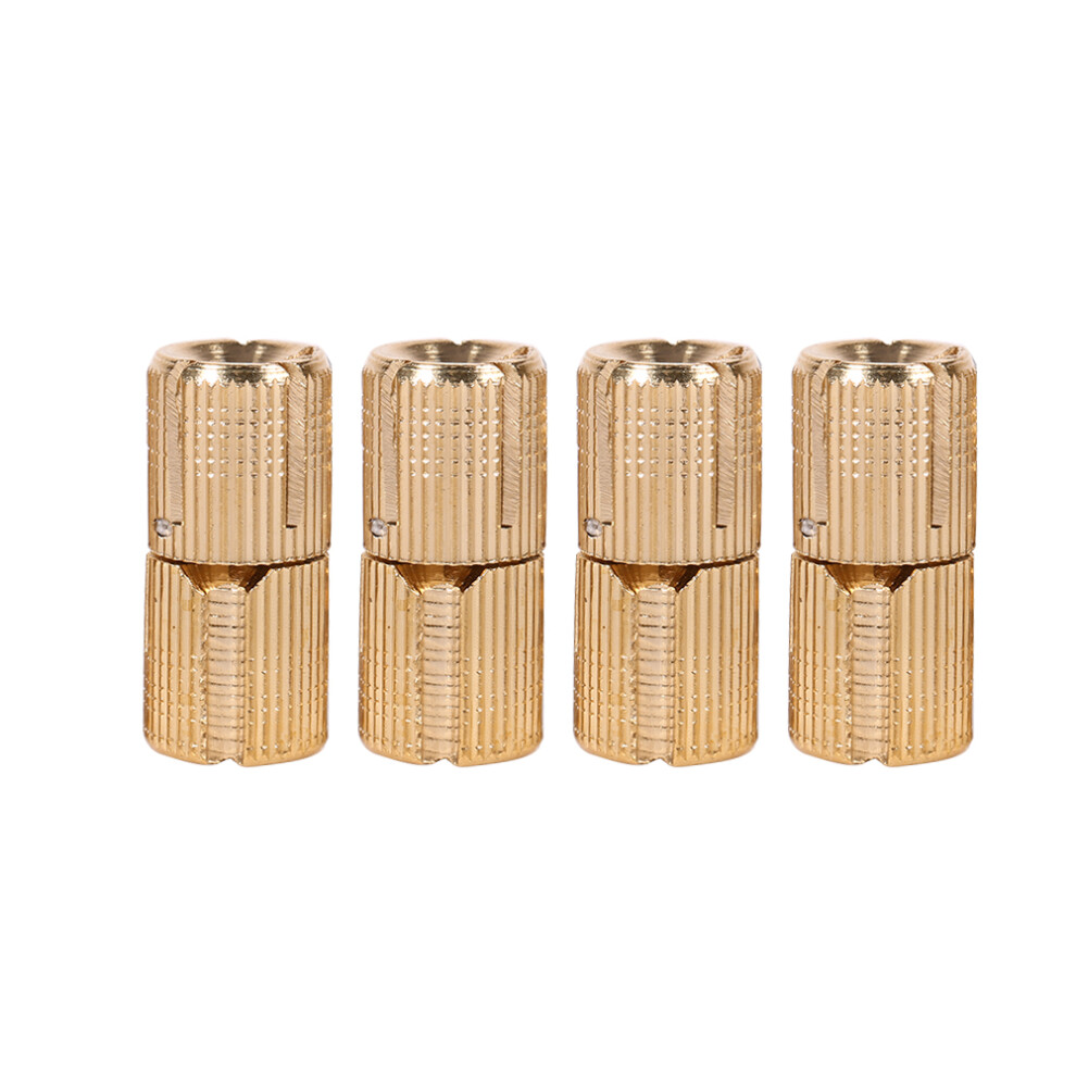 4Pcs Copper Concealed Barrel Hinge 14Mm 685922120052