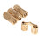 4pcs Copper Cabinet Door Concealed Barrel Hinge 10mm 2
