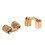 4pcs Copper Cabinet Door Concealed Barrel Hinge 10mm 5