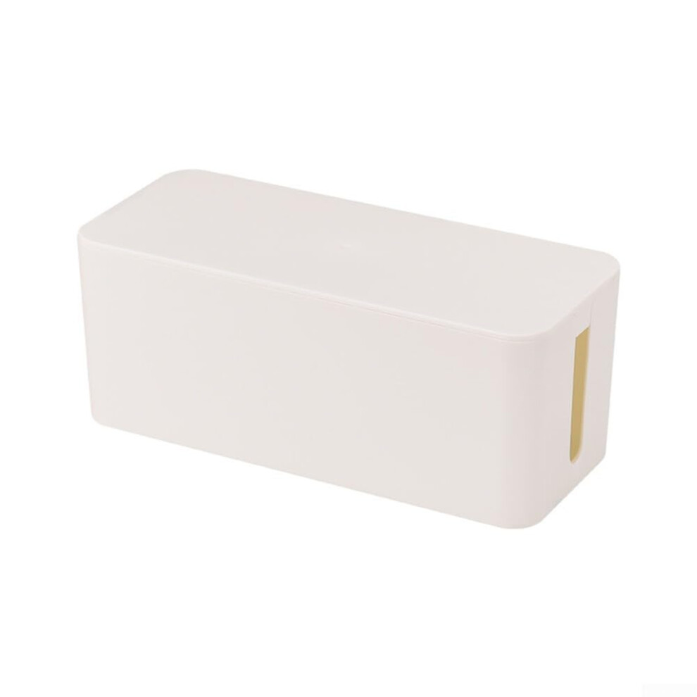 Cable Storage Box With Lid Decorative Cord Management Box For Home And Office Cords Desk Organizer 9084446311945