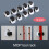 10PCS Kitchen Mop Broom Wall Holder Organizer 3