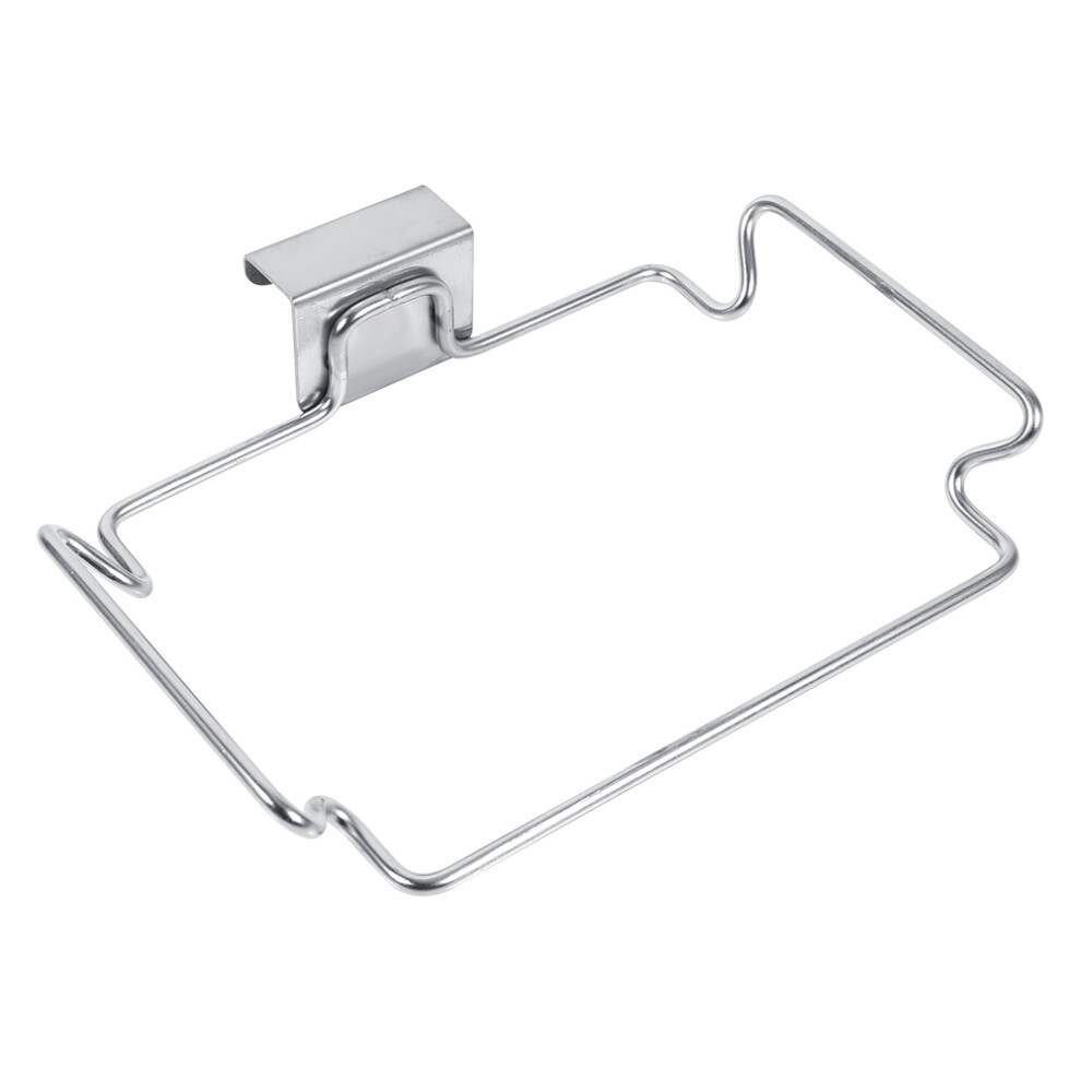 Stainless Steel Trash Bag Hanging Rack Shelf Kitchen Cabinet Hook-image-OPC-PKYSXW5-NEW