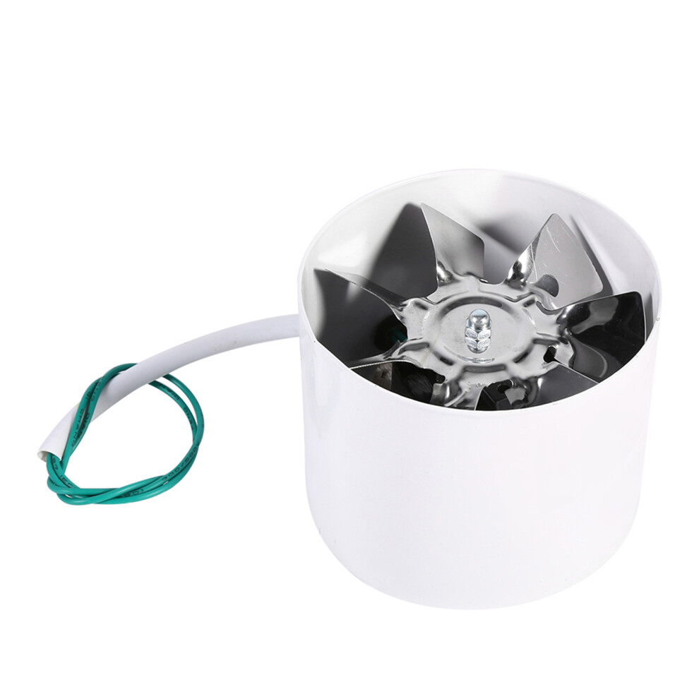 Inline Duct Fan Exhaust Ventilation 20W Steel Blade Indoor Cooling 685922130358