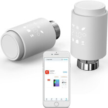 Netwerkradiatorthermostaat - Programmeerbare netwerkthermostaatkop, compatibel met "A