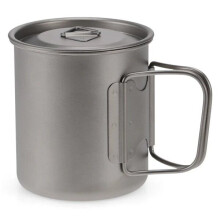 Watermachine Lixada Ultralichte Titanium Waterbeker Draagbare outdoor camping picknick