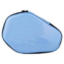 Table Tennis Racket Case With Smooth Zipper Holds 2 Paddles And 2 Balls Protective Portable Organizer For Men Women Blue