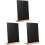 3 Sets Standing Chalkboard Multi-Functional Display Sign 4