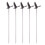 5Pcs Stainless Steel Cocktail Greylag Shape Forks 1