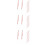 30 Pcs Blank Acrylic Ornament For Christmas Hanging Clear Pendant 10