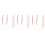 30 Pcs Blank Acrylic Ornament For Christmas Hanging Clear Pendant 6