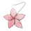 Acrylic Flower Sign Wall Decoration Pendant Art 4