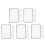 25 Pcs Full Page Magnifying Sheet For Reading Ultra-Thin PVC 5