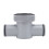 T Joint Pool Hose Adapter 1.25-1.5in PP 3