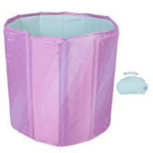 (70x66cm / 27.6x26.0in) Foldable Bath Tub 7 Insulation Layers 70x66cm