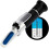 Vesikone Bierwortrefractometer, soortelijke massarefractometer met ATC 1