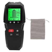 Wall Scanner Handheld LCD 5-in-1 Stud Detector Metal Wood Wire