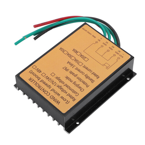 400W Wind Turbine Charge Controller 12V 24V IP67 MPPT 1