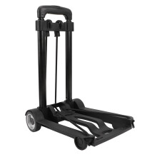 Folding Hand Truck Portable 4 Wheels Heavy Duty Luggage Cart