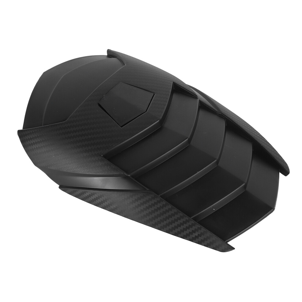 Universal Motorcycle Rear Mudguard 28X19x4cm Splashproof Abs Plastic 4371352389317