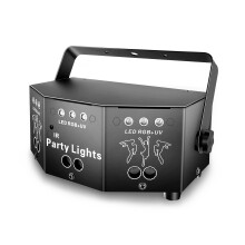 Full Color Beam Stage Light 64 Patterns Auto/Sound/DMX Control