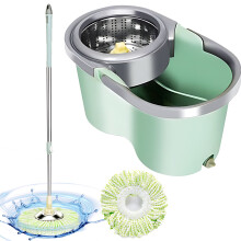 Spin Mop and Bucket Wringer Set Portable Large Capacity