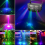Full Color Beam Stage Light 64 Patterns Auto/Sound/DMX Control 3