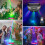 Full Color Beam Stage Light 64 Patterns Auto/Sound/DMX Control 5