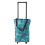 Retractable Handle Blue Daisy High Load ABS Waterproof Cart Wheels 1