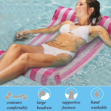Multifunctionele waterhangmat, opblaasboot, zwembad